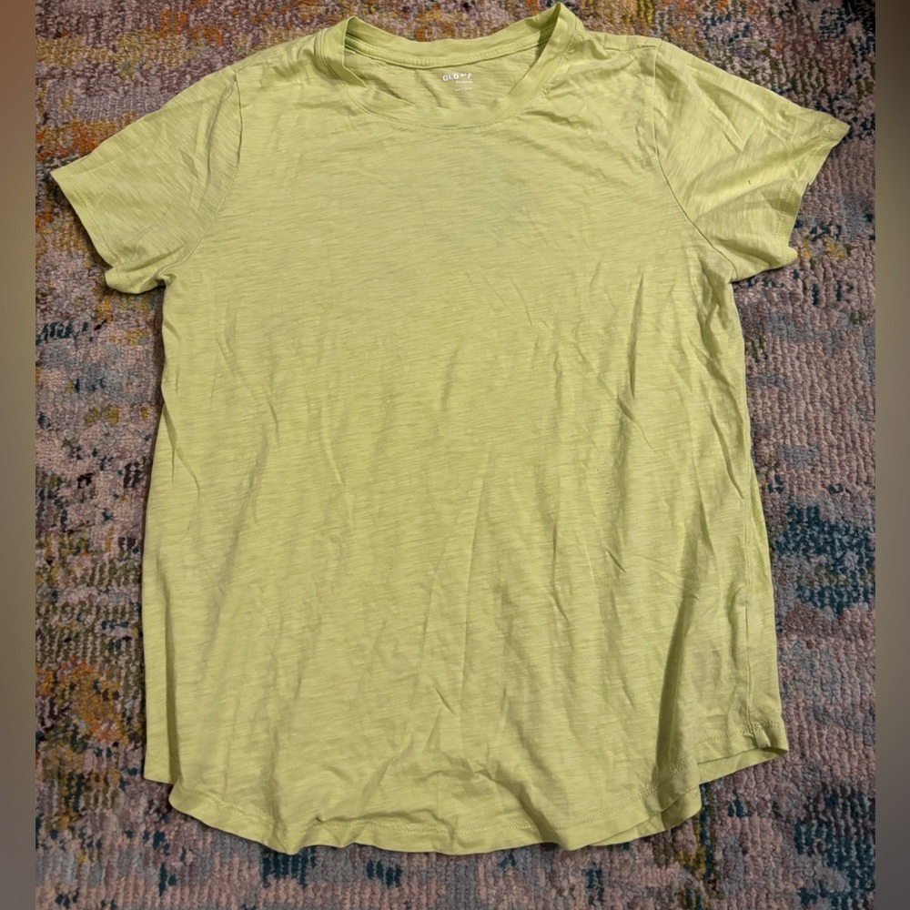 Old Navy Light Green Short Sleeve Tee